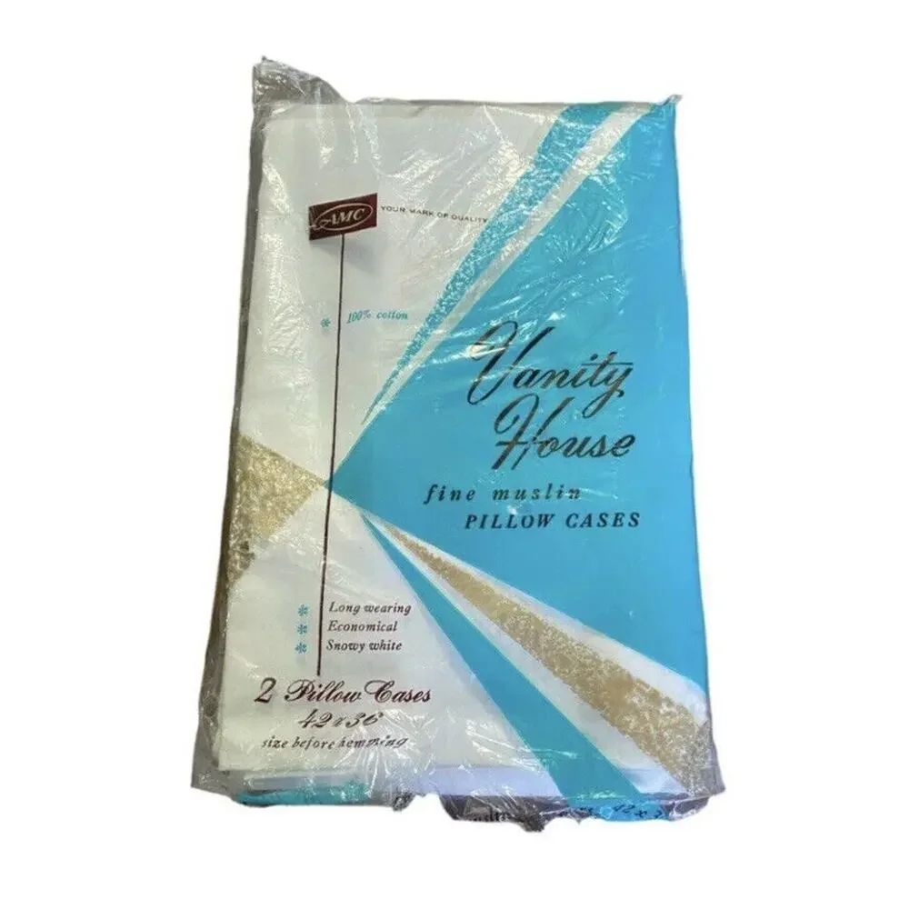 Pillow Case Sham VTG Lot‎ Room Concepts AMC Martha Stewart NIP Cottagecore Cabin
